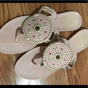 Jack Rogers jelly sandals